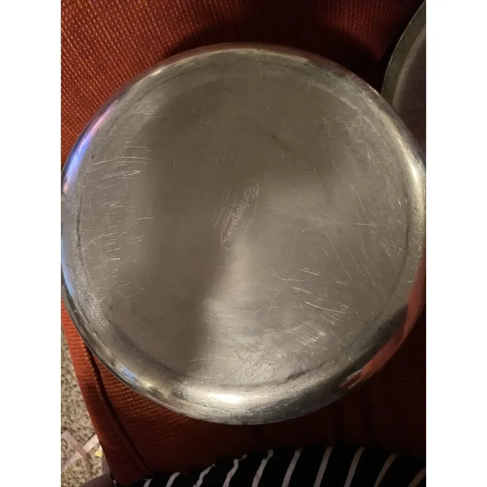 Vintage Enterprise 18 Quart Aluminum Stock Pot with Lid Made in Macon GA USA